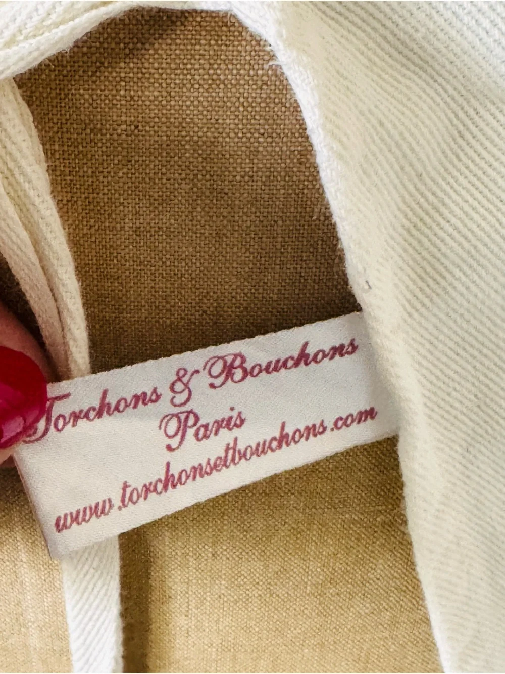 Torchons & Bouchons Huile d’Olive de Provence Cotton Apron Made in France